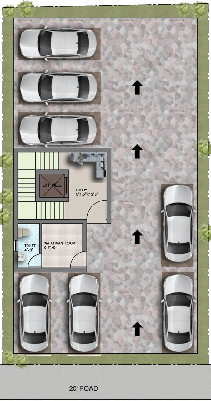 Parking layout